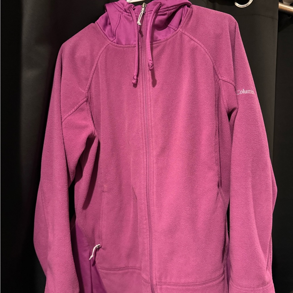 Columbia Purple Fleece Hoodie